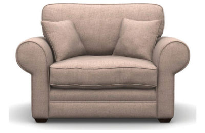 Heart of House Chedworth Fabric Cuddle Chair - Mushroom